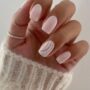 Backdate 1  Nail Trends  To Have On Your List : Nude Pink + White Swirl