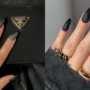 Backdate 2  Best Black Matte Nail Ideas And Designs For