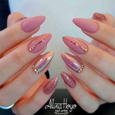 Almond Shape Nail Designs