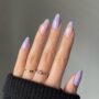 Niche Utama 1  Beautiful Lavender Nail Design Ideas – Purple Almond Nails