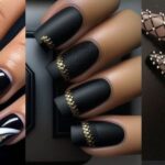 Classy Black Nail Designs