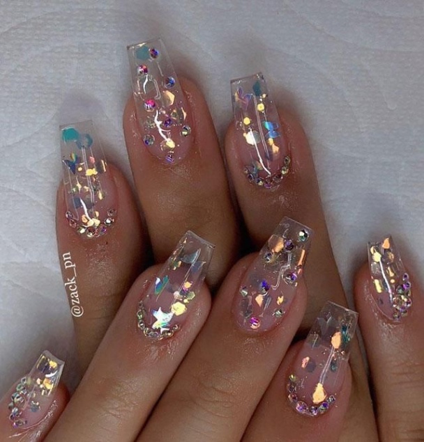 Clear Nail Designs