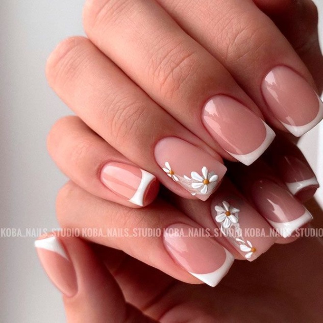 Niche Utama 1 White Tip Nails: The New Manicure In