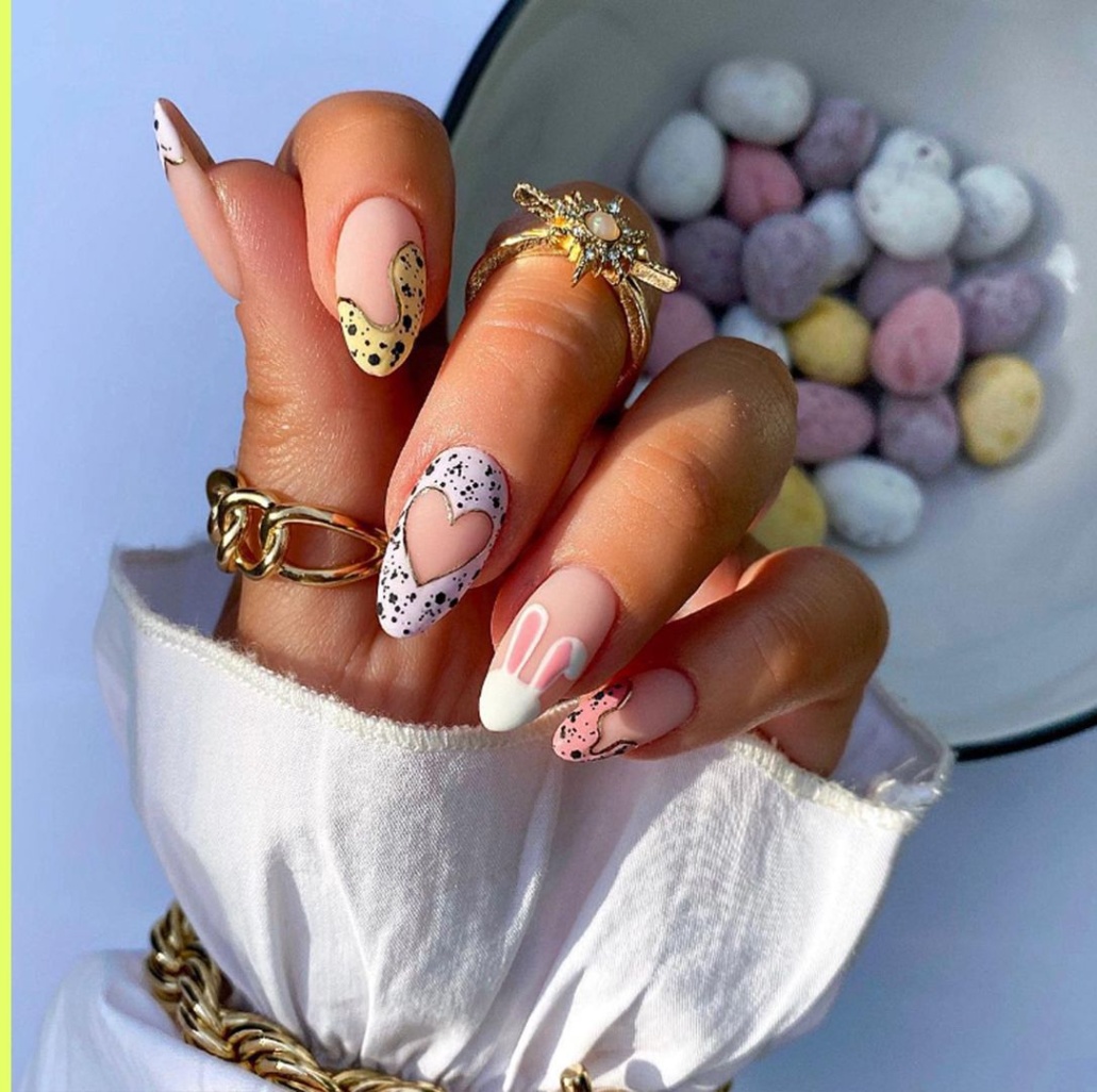 Niche Utama 2 Best Easter Nail Art Designs  - Spring Nail Designs And Ideas