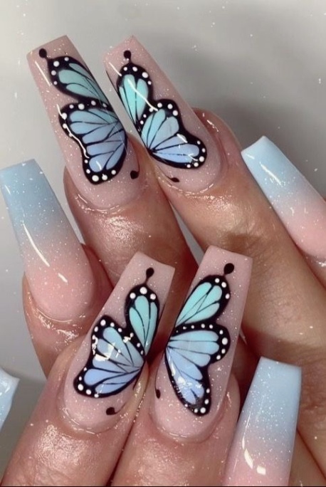 Butterfly Nail Designs