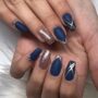 Niche Utama 2 Elegant Navy Blue Nail Colors And Designs For A Super Elegant Look