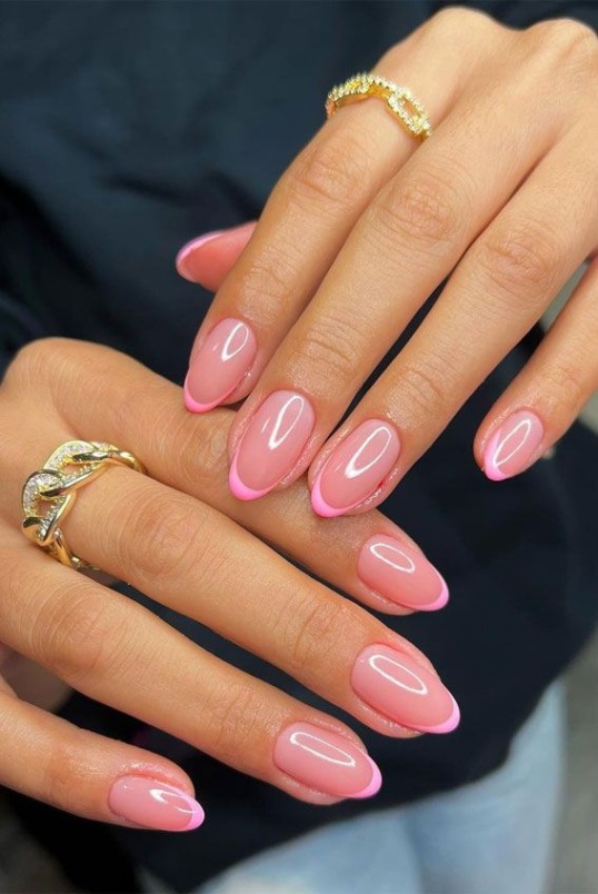 Niche Utama 2  Playful Pink Nail Art Designs For Every Occasion : Baby French