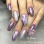 Niche Utama 2 Purple Nails: Pretty Nail Art Designs