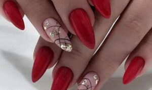 Red Nails Designs