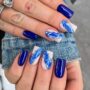 Niche Utama 2 Royal Blue Nails: + Popular Looks And Colors