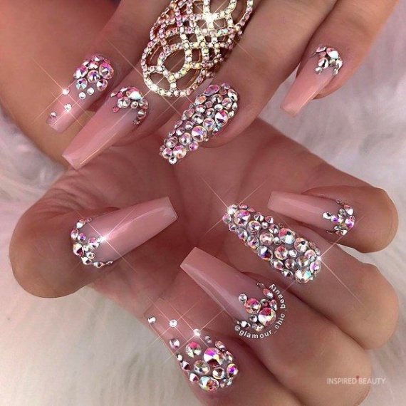 Nail Designs With Diamonds