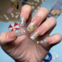 Niche Utama 2 Summer Flower Nails Design For  Morovan