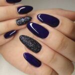 Navy Blue Nail Designs