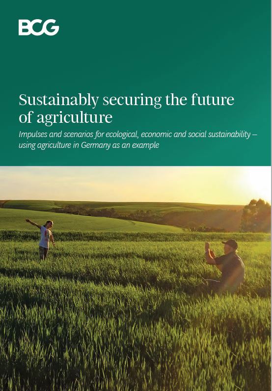 Sustainable agriculture is the key to our future