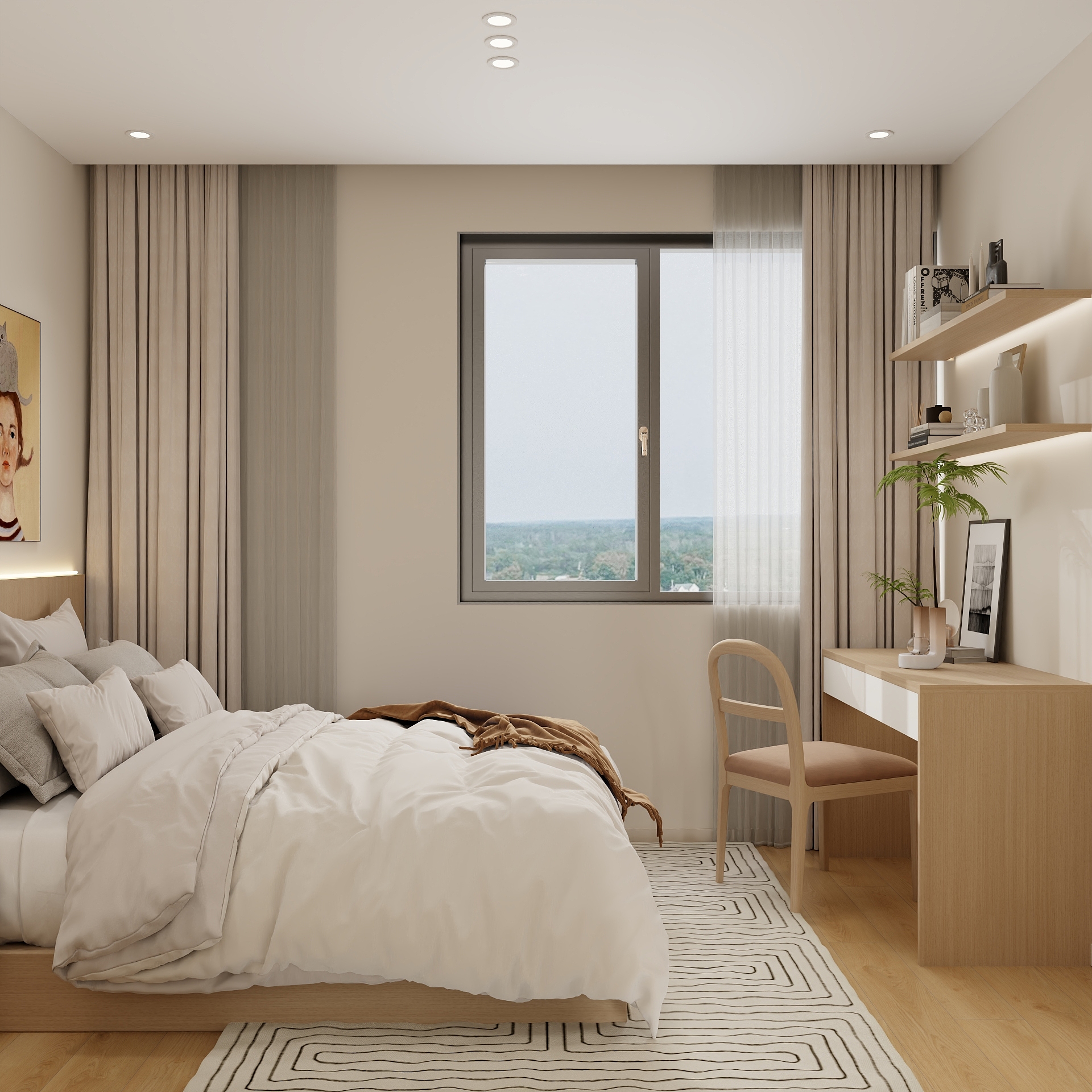 Minimalist Bedroom Decorating: Creating a Calm, Serene, and Functional Space