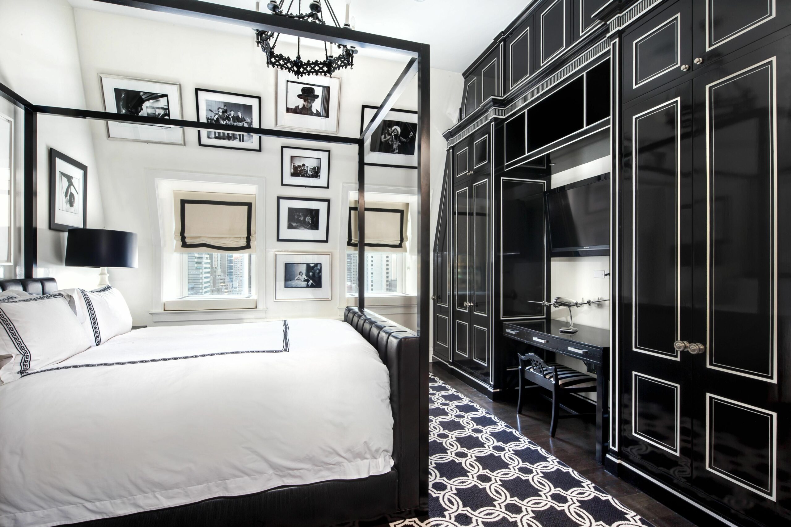 Black and White Bedroom Ideas: A Timeless and Elegant Design