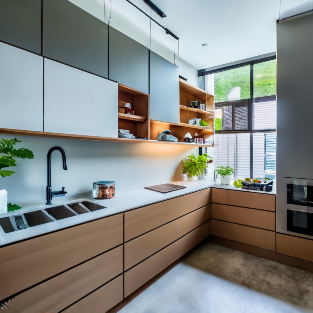 Minimalist Modern Kitchen Design: Sleek Simplicity Meets Functional Elegance