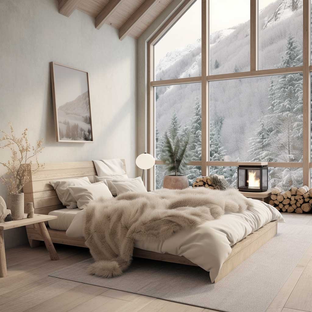 Scandinavian Minimalist Bedroom: A Harmonious Blend of Simplicity, Warmth, and Functionality